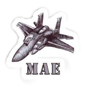 Autocollant Jet Mae Image