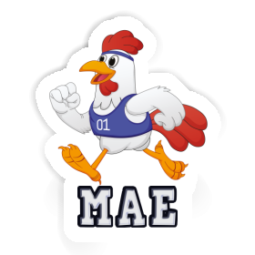 Autocollant Mae Poulet Image