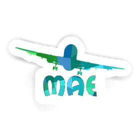 Sticker Airplane Mae Image