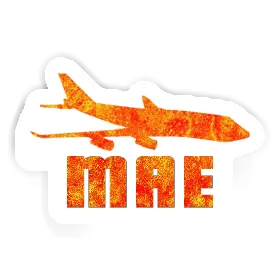 Jumbo-Jet Sticker Mae Image