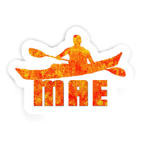 Mae Sticker Kajakfahrer Image