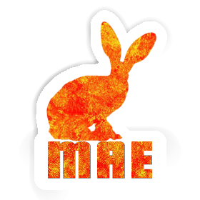 Lapin Autocollant Mae Image