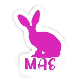 Autocollant Lapin Mae Image