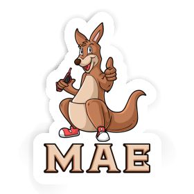 Kangaroo Sticker Mae Image