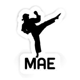 Sticker Karateka Mae Image