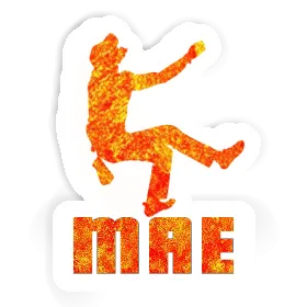 Sticker Kletterer Mae Image