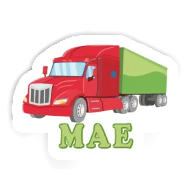 Autocollant Camion Mae Image