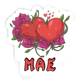 Mae Sticker Herz Image