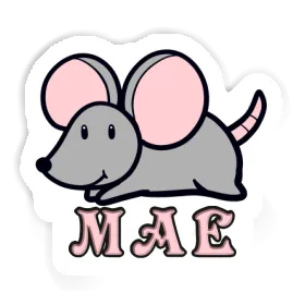 Maus Aufkleber Mae Image