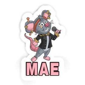 Singer Sticker Mae Image