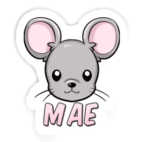 Sticker Mae Mouse Image