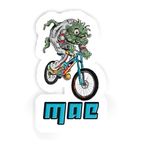 Aufkleber Downhill-Biker Mae Image