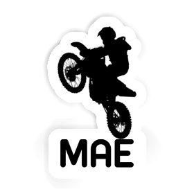 Motocross Rider Sticker Mae Image