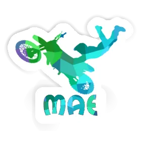 Motocross Rider Sticker Mae Image