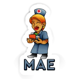 Sticker Orderly Mae Image