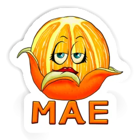 Sticker Mae Orange Image