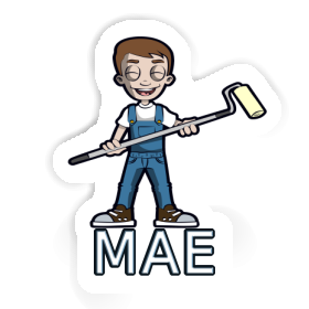 Sticker Mae Painter Image