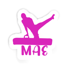 Gymnast Sticker Mae Image