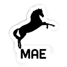 Mae Sticker Pferd Image