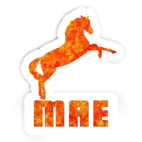 Mae Sticker Horse Image