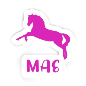 Sticker Pferd Mae Image