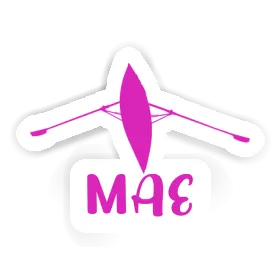 Mae Sticker Rowboat Image