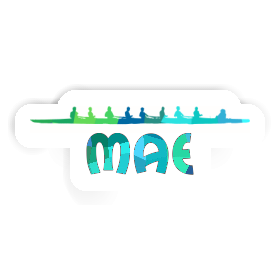 Mae Sticker Rowboat Image