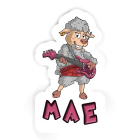 Mae Sticker Rockergirl Image