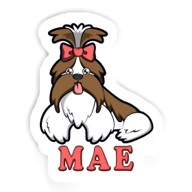 Mae Sticker Shih Tzu Image