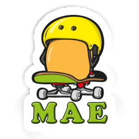 Aufkleber Mae Skateboard-Ei Image