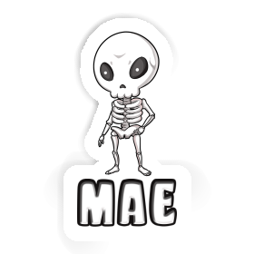 Sticker Mae Skelett Image