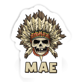 Mae Sticker Kids Skull Image