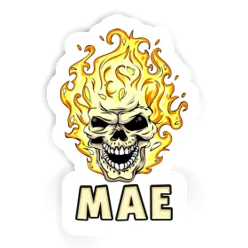 Skull Sticker Mae Image