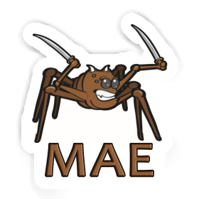 Mae Sticker Kampfspinne Image