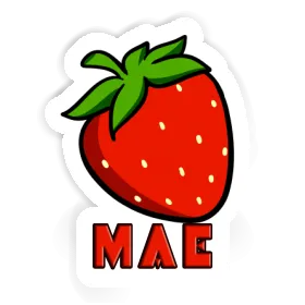 Mae Sticker Strawberry Image