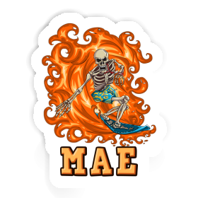 Sticker Surfer Mae Image