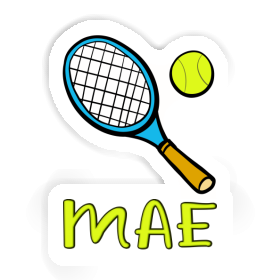 Sticker Tennisschläger Mae Image