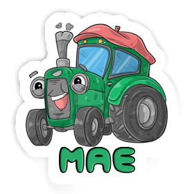 Sticker Mae Tractor Image