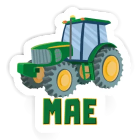 Mae Sticker Tractor Image