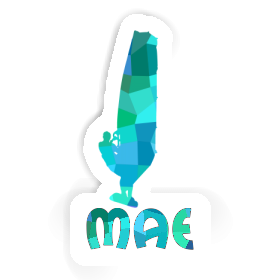 Mae Sticker Windsurfer Image