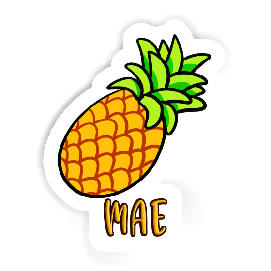 Mae Sticker Pineapple Laptop Image