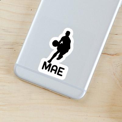 Sticker Mae Basketball Player Laptop Image