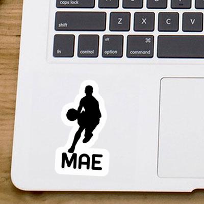 Autocollant Mae Joueur de basket-ball Notebook Image