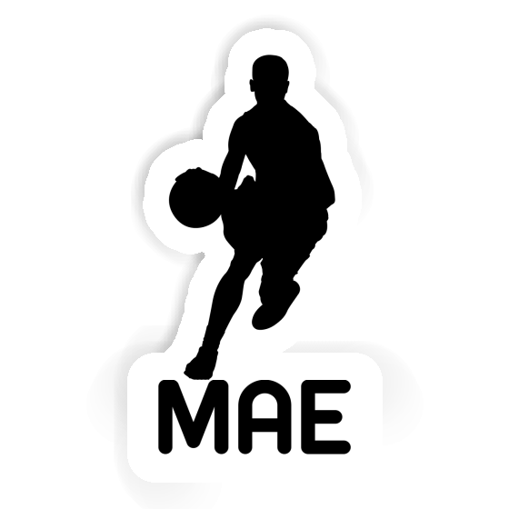 Sticker Basketballspieler Mae Laptop Image