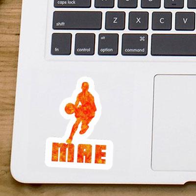 Mae Autocollant Joueur de basket-ball Notebook Image