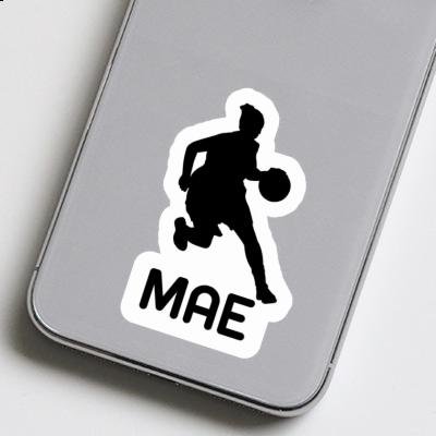 Sticker Mae Basketballspielerin Laptop Image