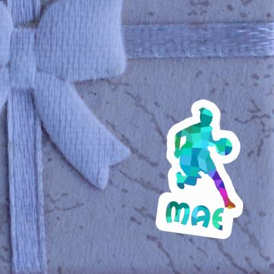 Sticker Basketballspielerin Mae Gift package Image