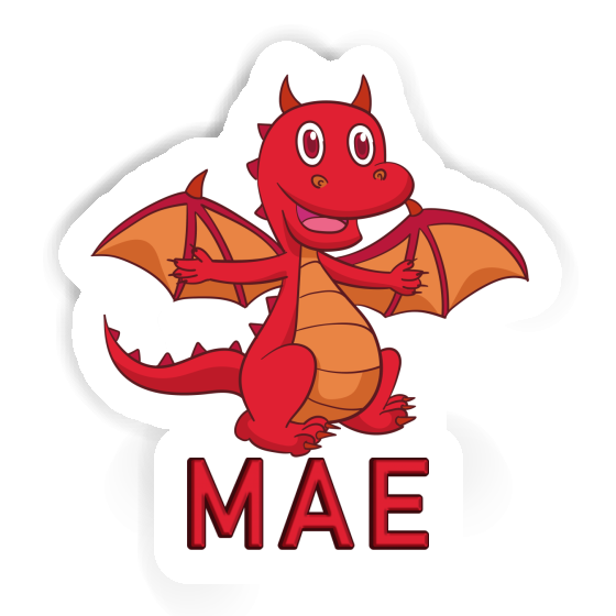 Autocollant Bébé dragon Mae Laptop Image