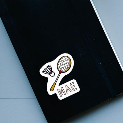 Badmintonschläger Sticker Mae Image