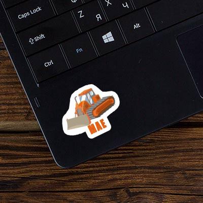 Sticker Excavator Mae Laptop Image